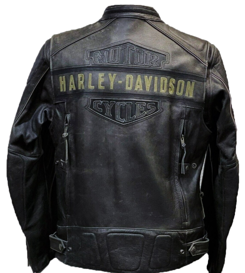 Harley Davidson Motorcycle Passing Link Cowhide Full Grain Leather Harley Davidson Motorcycle Passing Link Cowhide Full Grain Leather